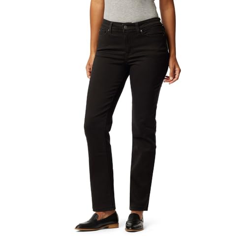 Signature by Levi Strauss & Co. Gold Women's Curvy Totally Shaping Straight Jeans, Blue Ice (New), 20 Long